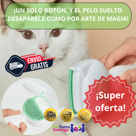 CEPILLO PARA MASCOTAS TIPO VORTICE